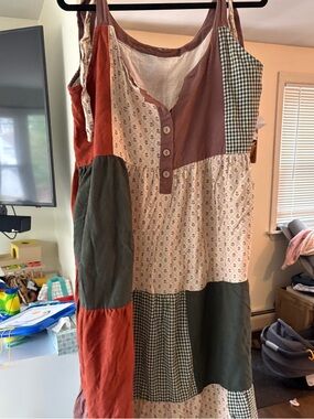 Little Cottonwood Patchwork Magnolia Dress size XL